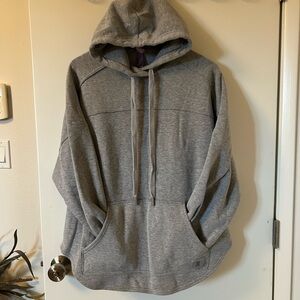 Oversized Savage X Fenty Gray Hoodie